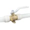 Apollo 3/4 in. Brass PEX-A Barb Ball Valve with Drain and Mounting Pad EPXV34WD - alternate 9